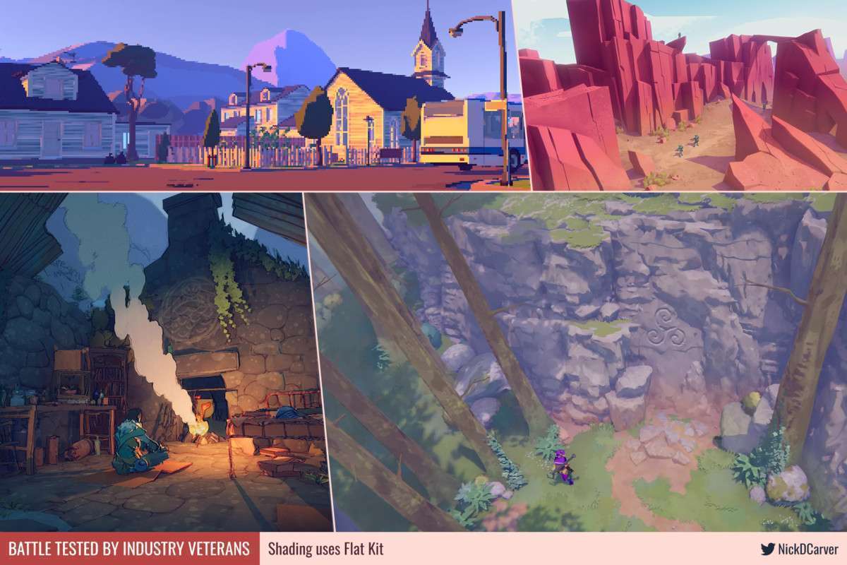 Flat Kit: Toon Shading and Water Screenshot {loop_index}