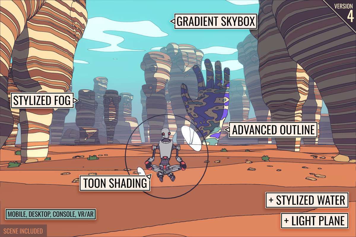Flat Kit: Toon Shading and Water Screenshot {loop_index}