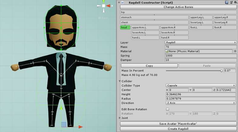 Ragdoll Mecanim Mixer + Bonus Screenshot {loop_index}