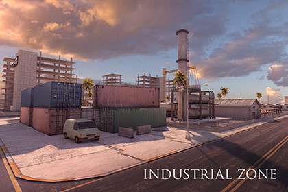 Industrial Zone – Mobile optimized Free Download