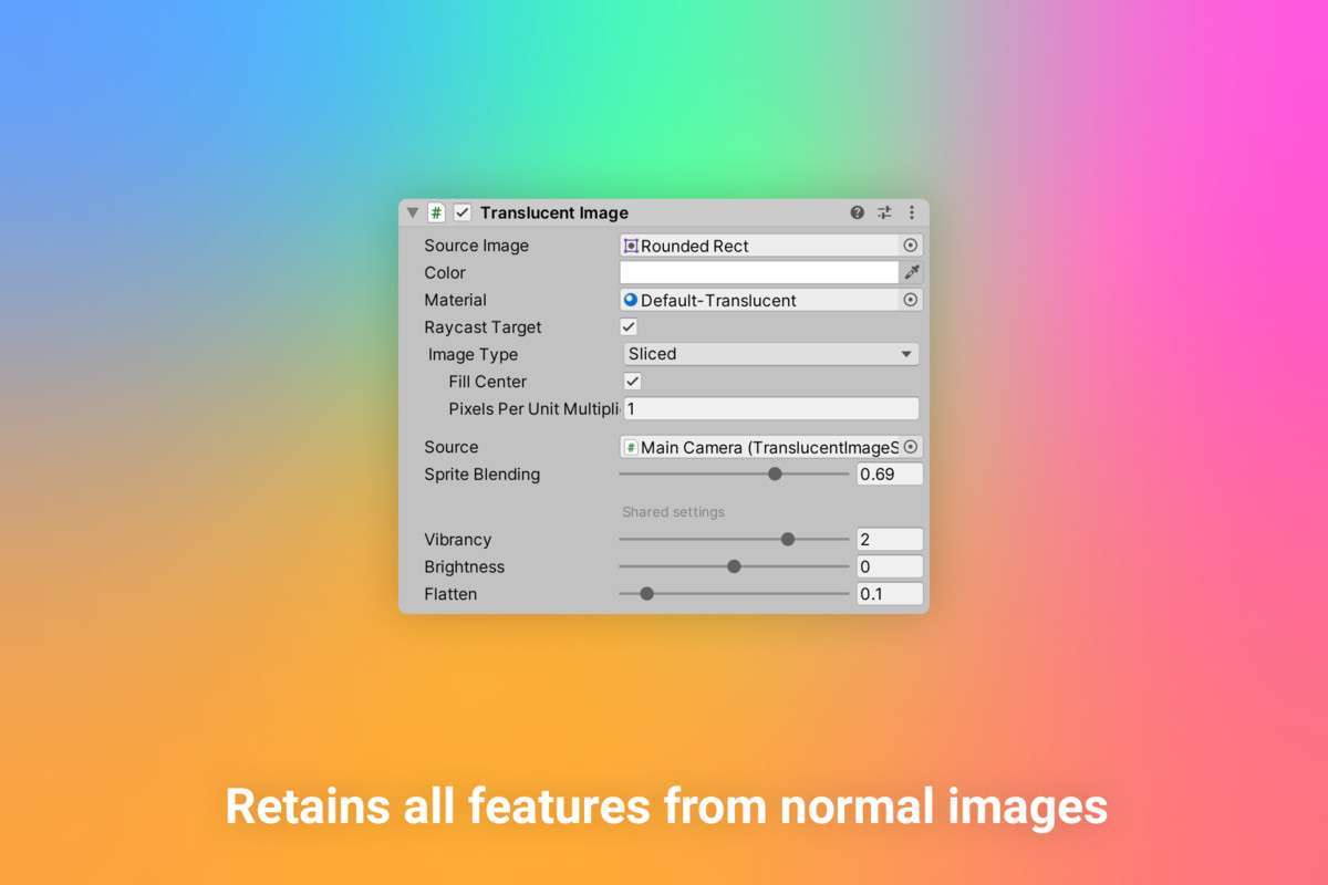 Translucent Image – Fast UI Background Blur Screenshot {loop_index}