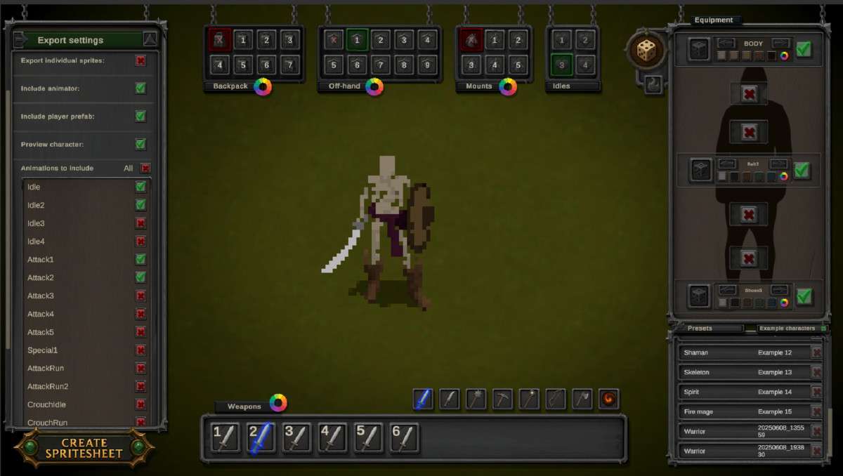 Character Creator – Fantasy Screenshot {loop_index}