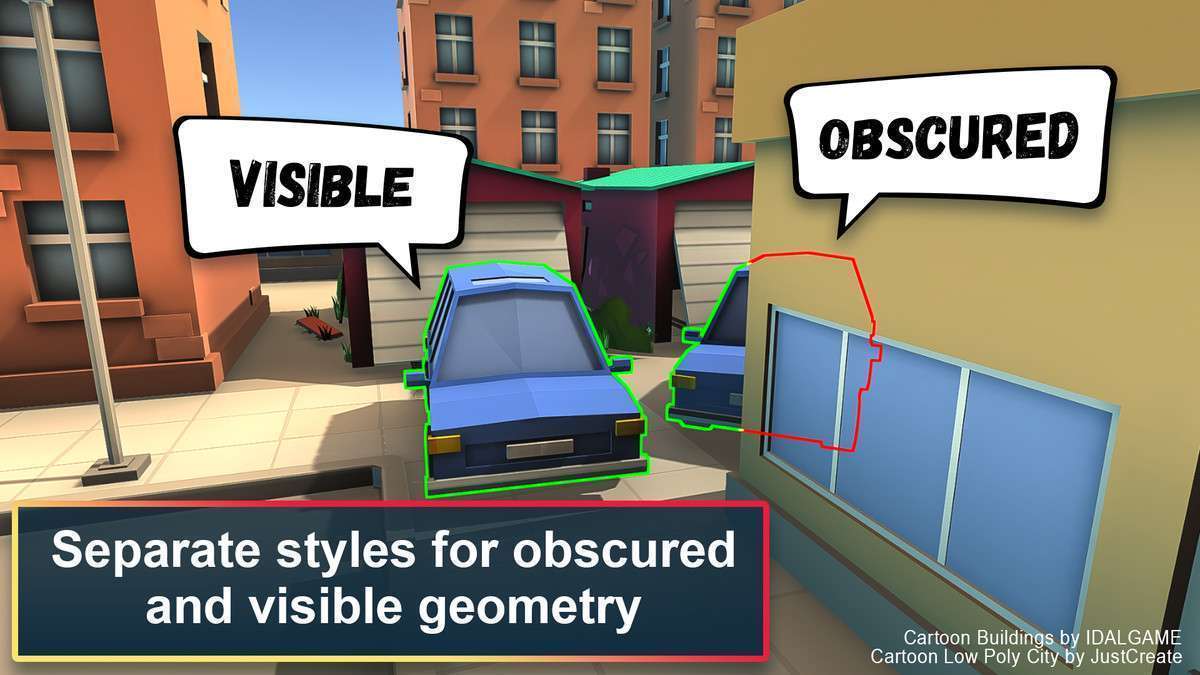 Easy Performant Outline 2D | 3D (URP / HDRP) Screenshot {loop_index}