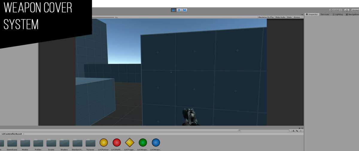 LUController, a new tool for easy creation of a full-fledged FPS shooter Screenshot {loop_index}