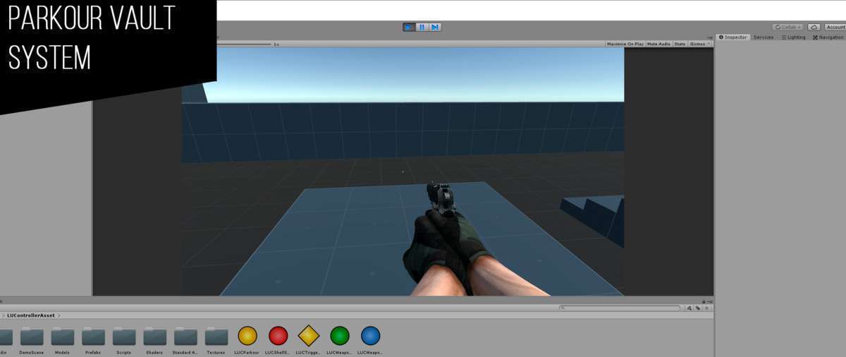 LUController, a new tool for easy creation of a full-fledged FPS shooter Screenshot {loop_index}