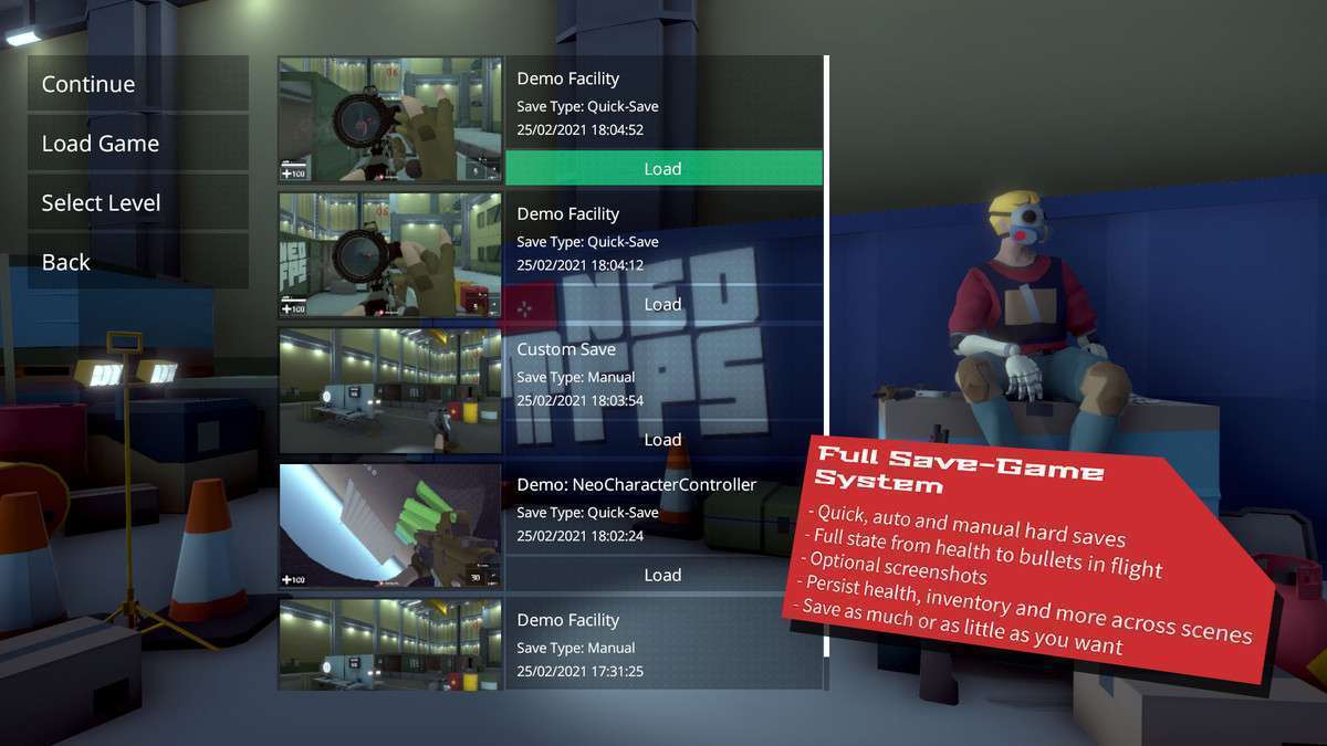 NeoFPS: FPS Controller, Template & Toolkit Screenshot {loop_index}