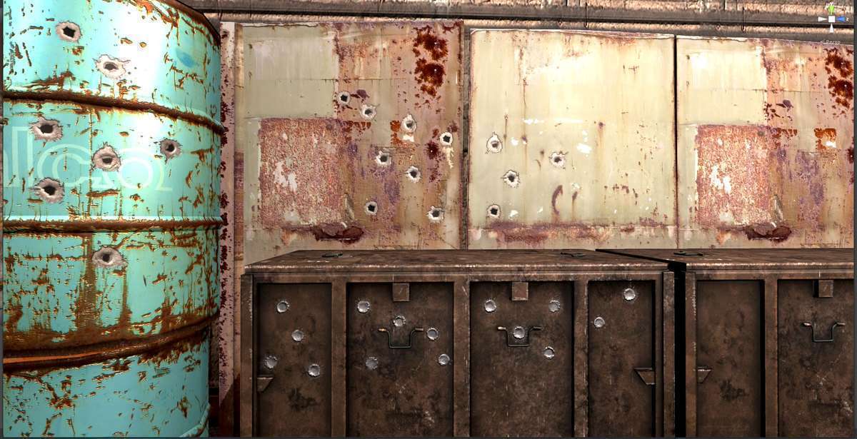 Bullet Impact VFX and Bullet Hole Decals With Sounds Screenshot {loop_index}