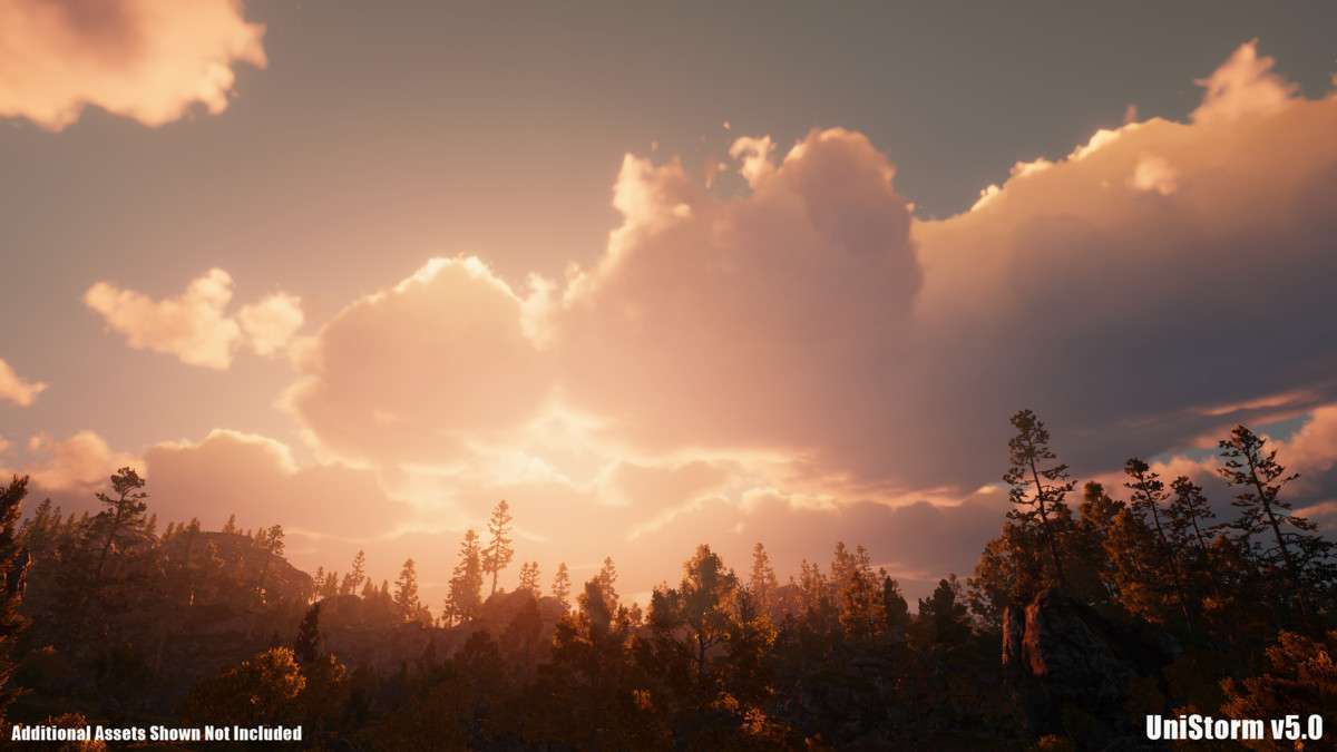 UniStorm – Volumetric Clouds, Sky, Modular Weather, and Cloud Shadows Screenshot {loop_index}