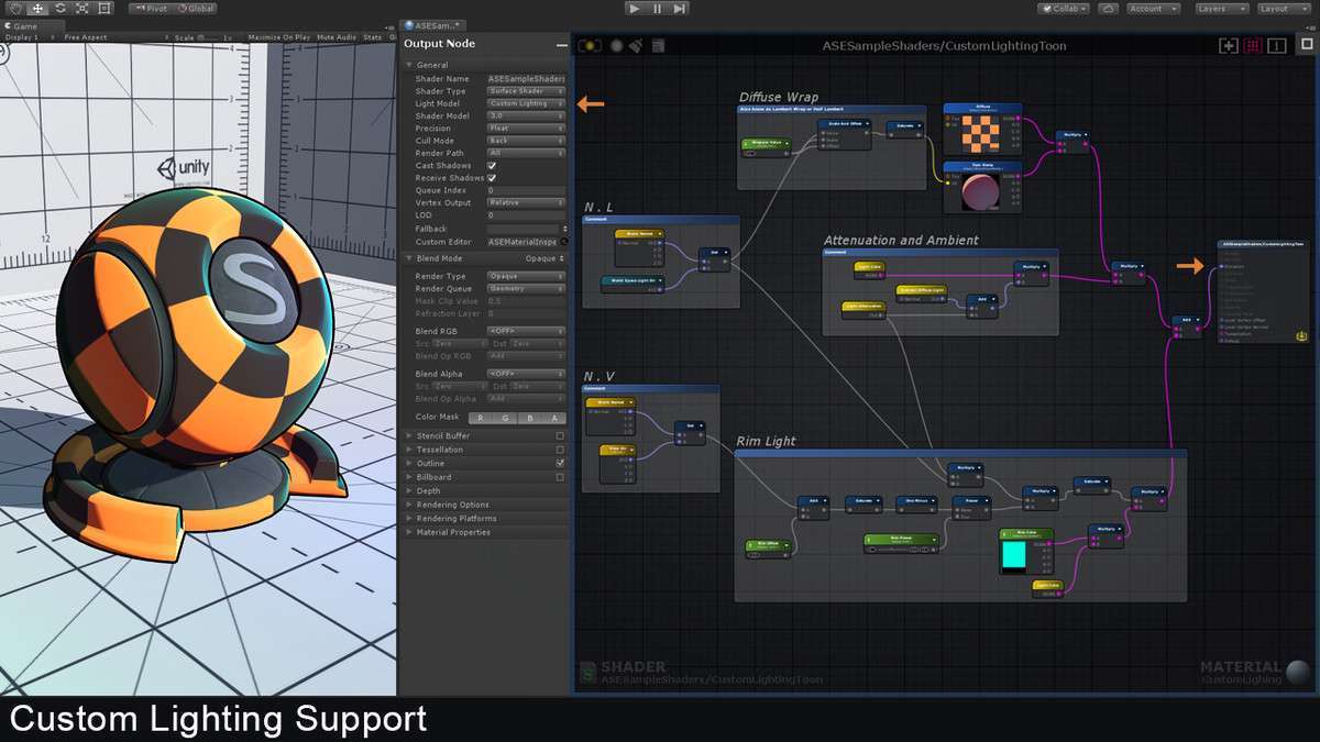 Amplify Shader Editor Screenshot {loop_index}