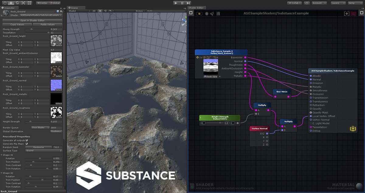 Amplify Shader Editor Screenshot {loop_index}