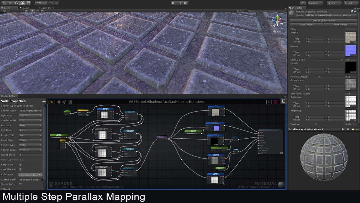 Amplify Shader Editor Screenshot {loop_index}