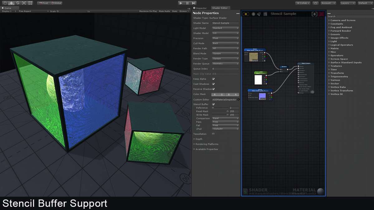 Amplify Shader Editor Screenshot {loop_index}