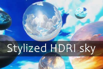 Cartoon & Stylized HDRI sky Pack 01 Free Download