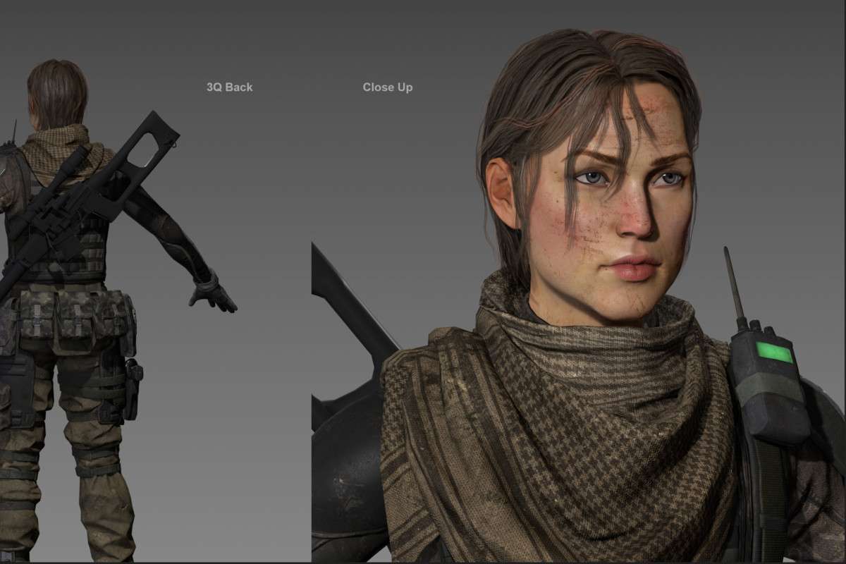 Soldier Model 01 – Customizable Character Pack | ELENA Screenshot {loop_index}