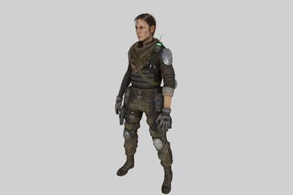 Soldier Model 01 – Customizable Character Pack | ELENA Free Download