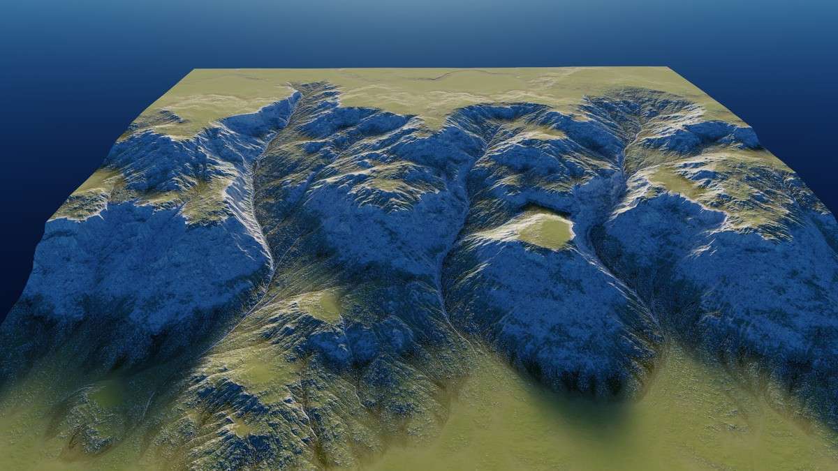 Ultimate StampIT! Collection – Heightmaps for Unity 6, MicroVerse, Gaia Terrain Screenshot {loop_index}