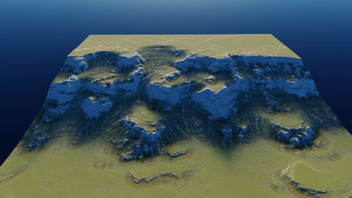 Ultimate StampIT! Collection – Heightmaps for Unity 6, MicroVerse, Gaia Terrain Screenshot {loop_index}