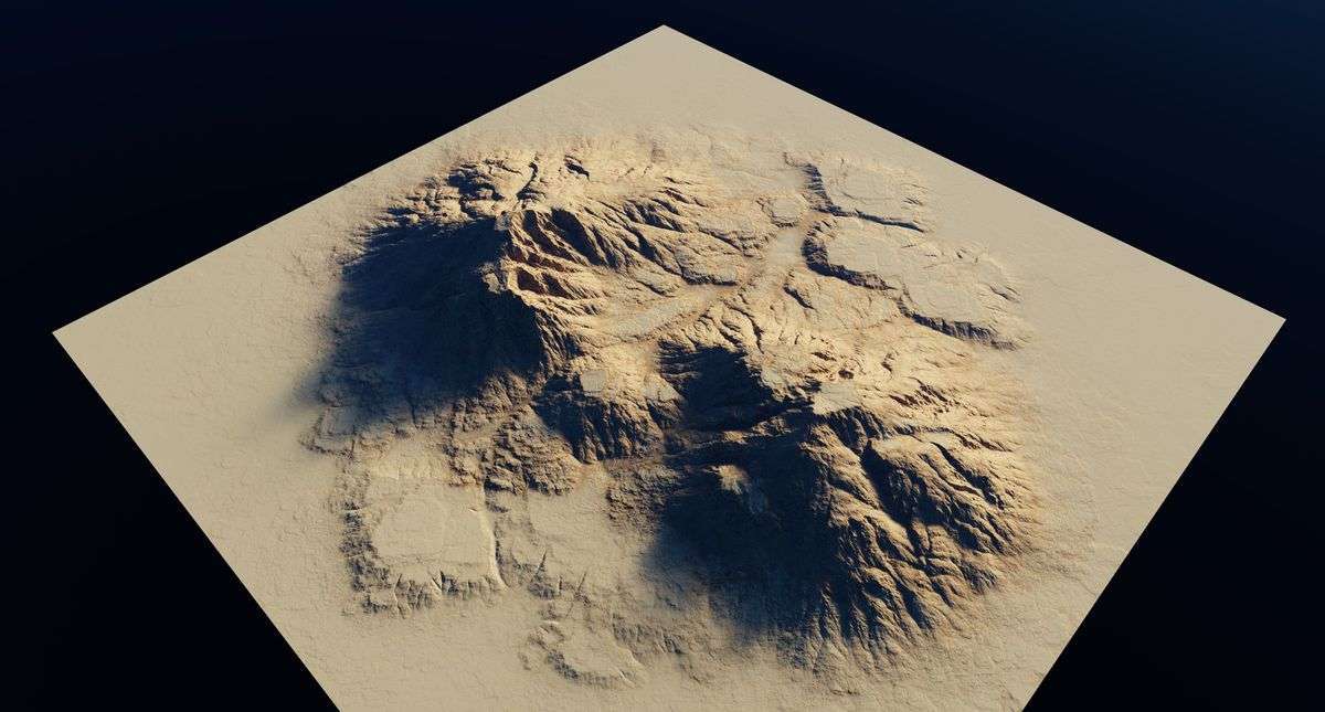 Ultimate StampIT! Collection – Heightmaps for Unity 6, MicroVerse, Gaia Terrain Screenshot {loop_index}