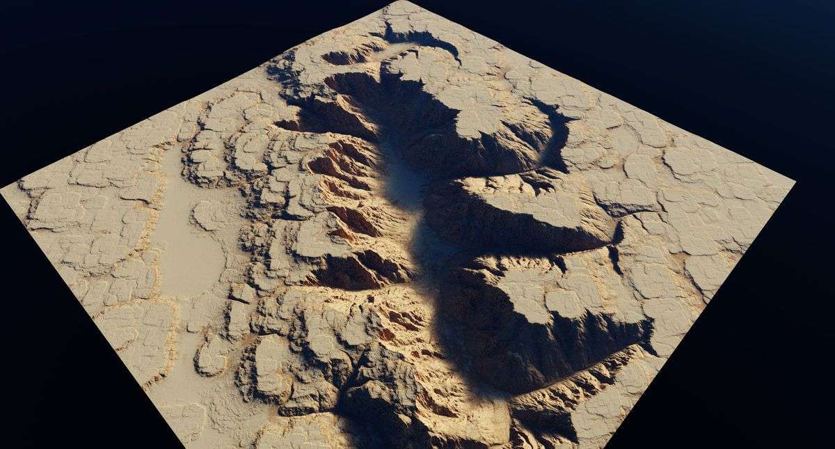 Ultimate StampIT! Collection – Heightmaps for Unity 6, MicroVerse, Gaia Terrain Screenshot {loop_index}