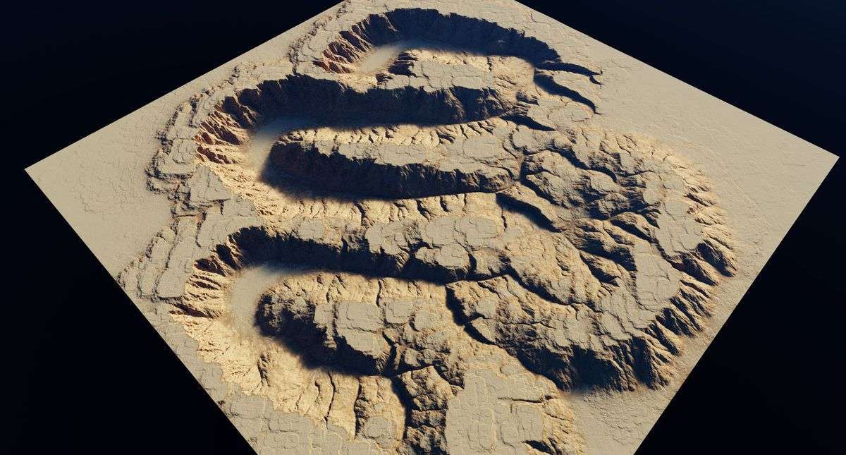Ultimate StampIT! Collection – Heightmaps for Unity 6, MicroVerse, Gaia Terrain Screenshot {loop_index}