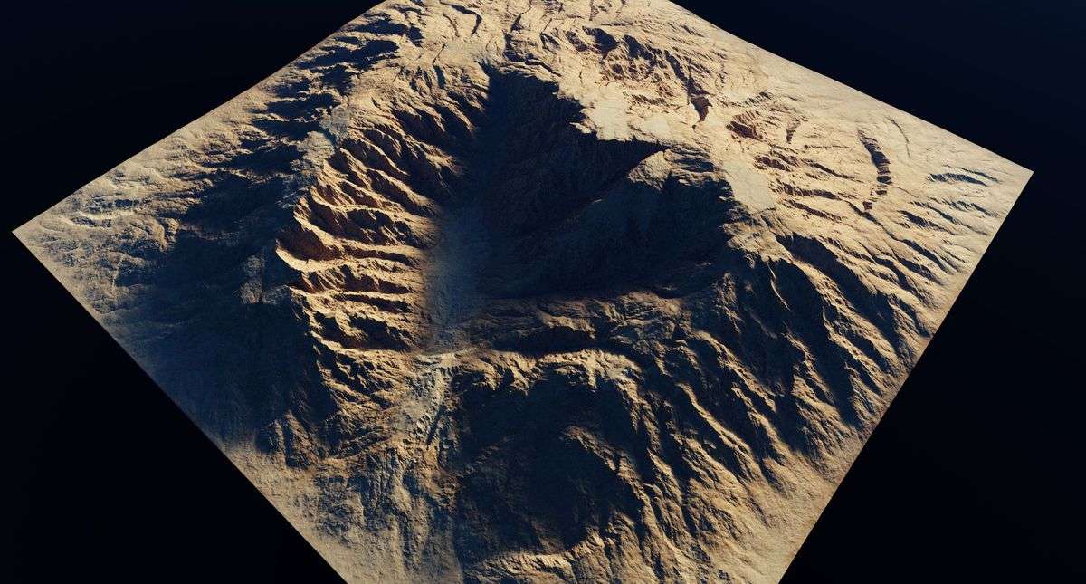 Ultimate StampIT! Collection – Heightmaps for Unity 6, MicroVerse, Gaia Terrain Screenshot {loop_index}