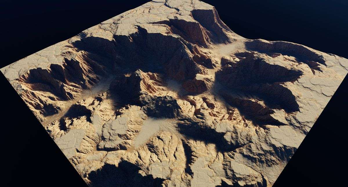 Ultimate StampIT! Collection – Heightmaps for Unity 6, MicroVerse, Gaia Terrain Screenshot {loop_index}