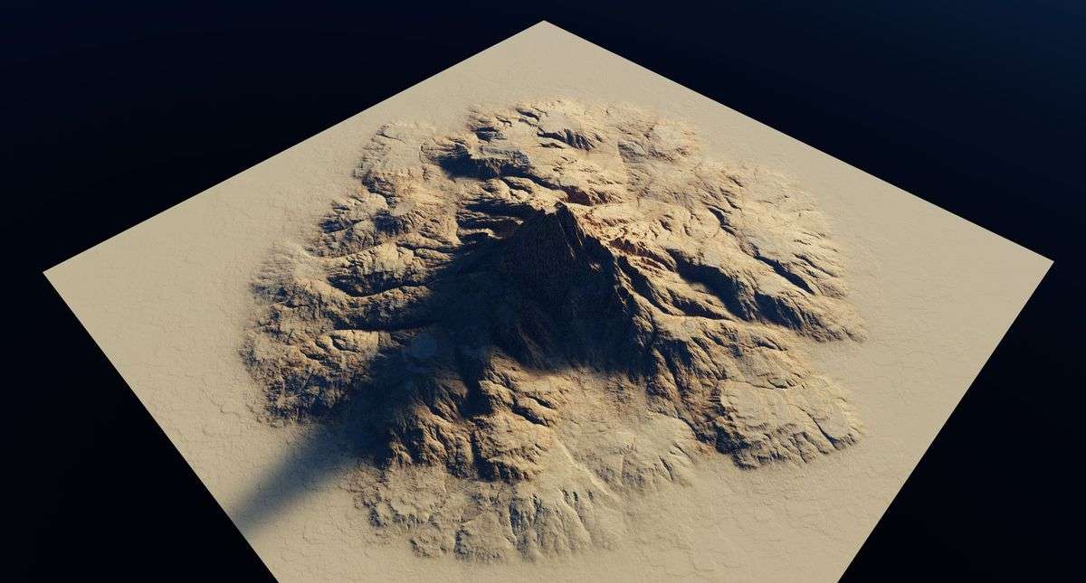 Ultimate StampIT! Collection – Heightmaps for Unity 6, MicroVerse, Gaia Terrain Screenshot {loop_index}