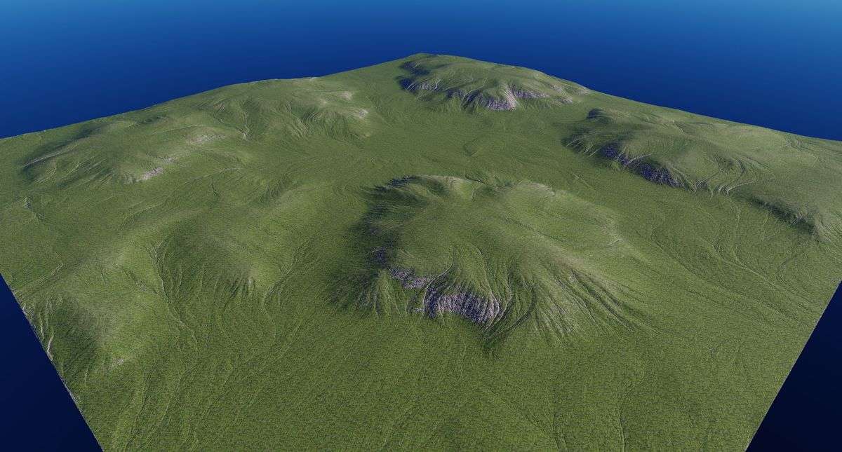 Ultimate StampIT! Collection – Heightmaps for Unity 6, MicroVerse, Gaia Terrain Screenshot {loop_index}