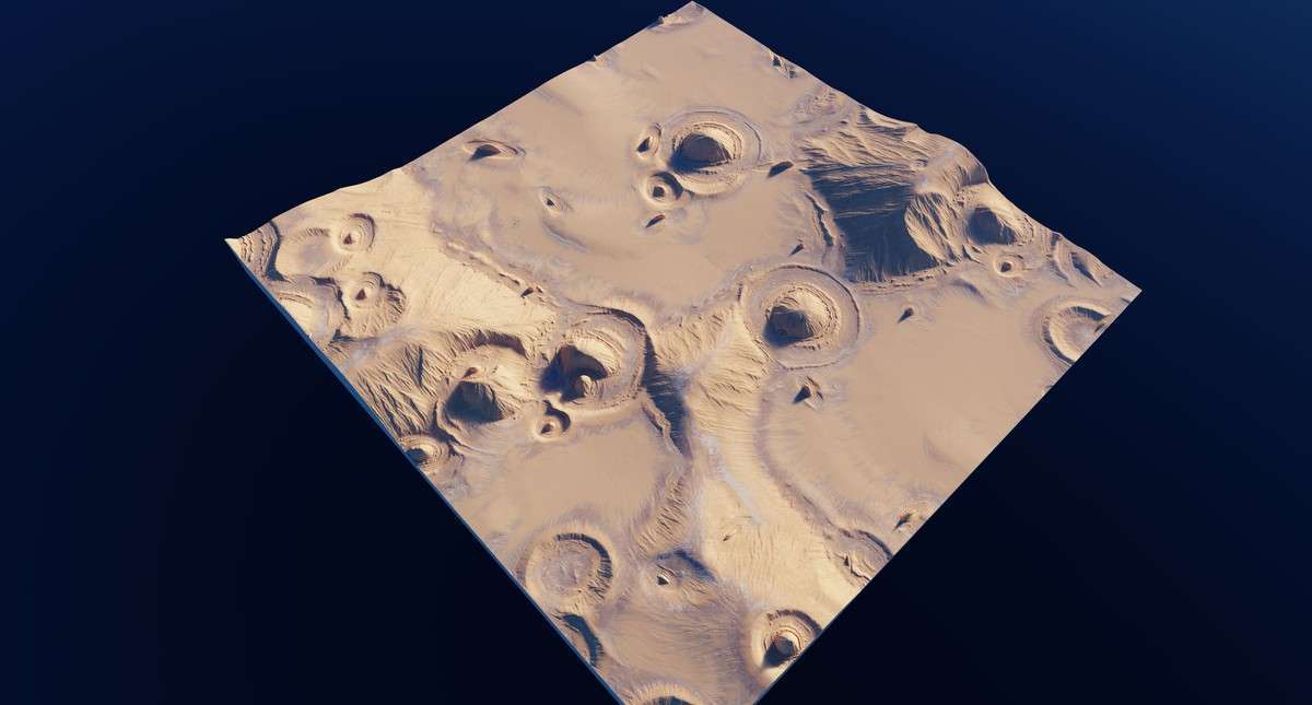 Ultimate StampIT! Collection – Heightmaps for Unity 6, MicroVerse, Gaia Terrain Screenshot {loop_index}