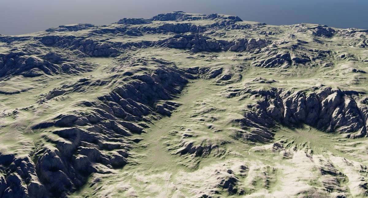 Ultimate StampIT! Collection – Heightmaps for Unity 6, MicroVerse, Gaia Terrain Screenshot {loop_index}