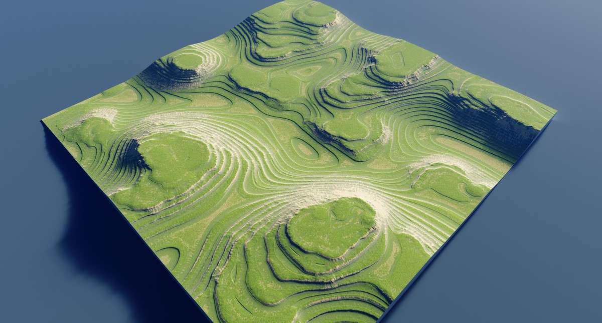 Ultimate StampIT! Collection – Heightmaps for Unity 6, MicroVerse, Gaia Terrain Screenshot {loop_index}