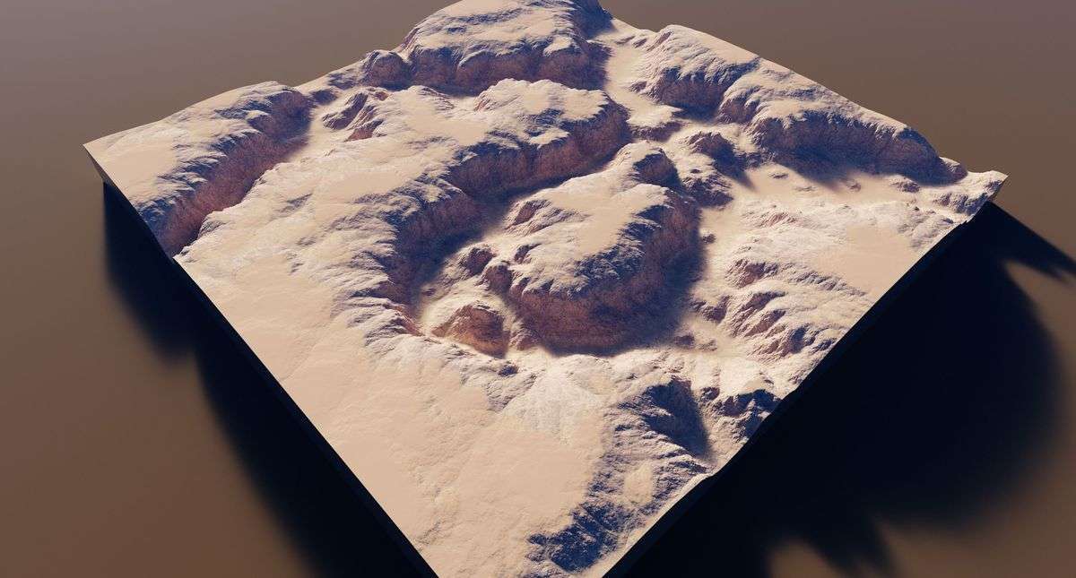 Ultimate StampIT! Collection – Heightmaps for Unity 6, MicroVerse, Gaia Terrain Screenshot {loop_index}