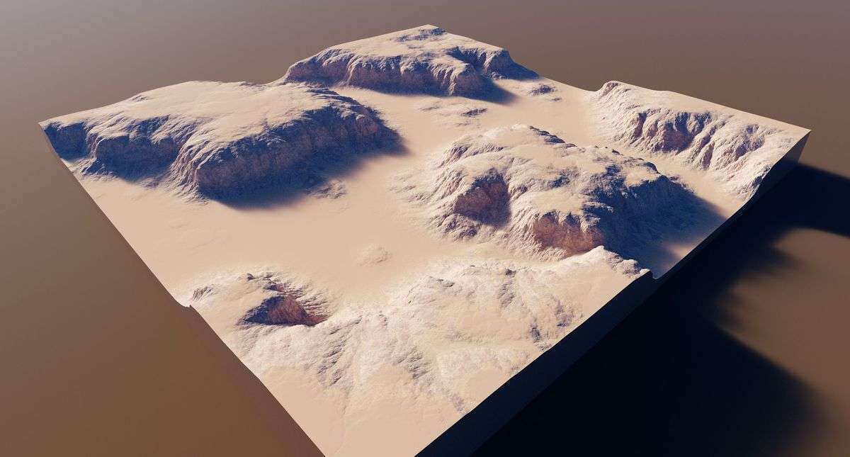 Ultimate StampIT! Collection – Heightmaps for Unity 6, MicroVerse, Gaia Terrain Screenshot {loop_index}