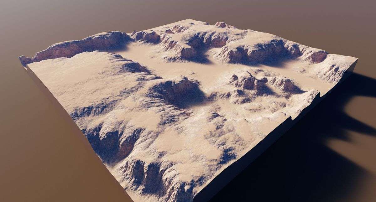 Ultimate StampIT! Collection – Heightmaps for Unity 6, MicroVerse, Gaia Terrain Screenshot {loop_index}