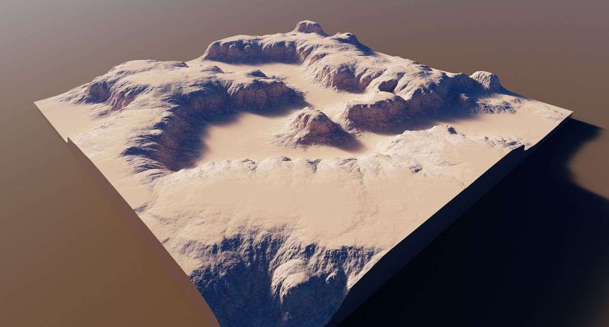 Ultimate StampIT! Collection – Heightmaps for Unity 6, MicroVerse, Gaia Terrain Screenshot {loop_index}
