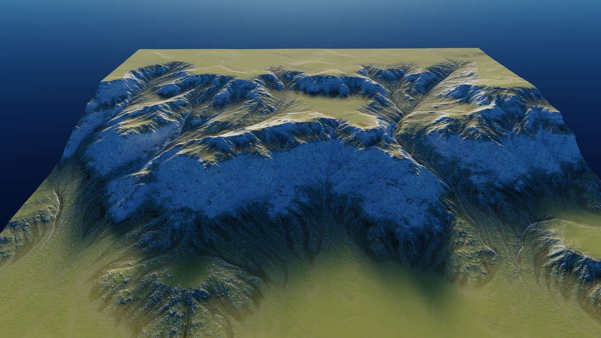 Ultimate StampIT! Collection – Heightmaps for Unity 6, MicroVerse, Gaia Terrain Screenshot {loop_index}