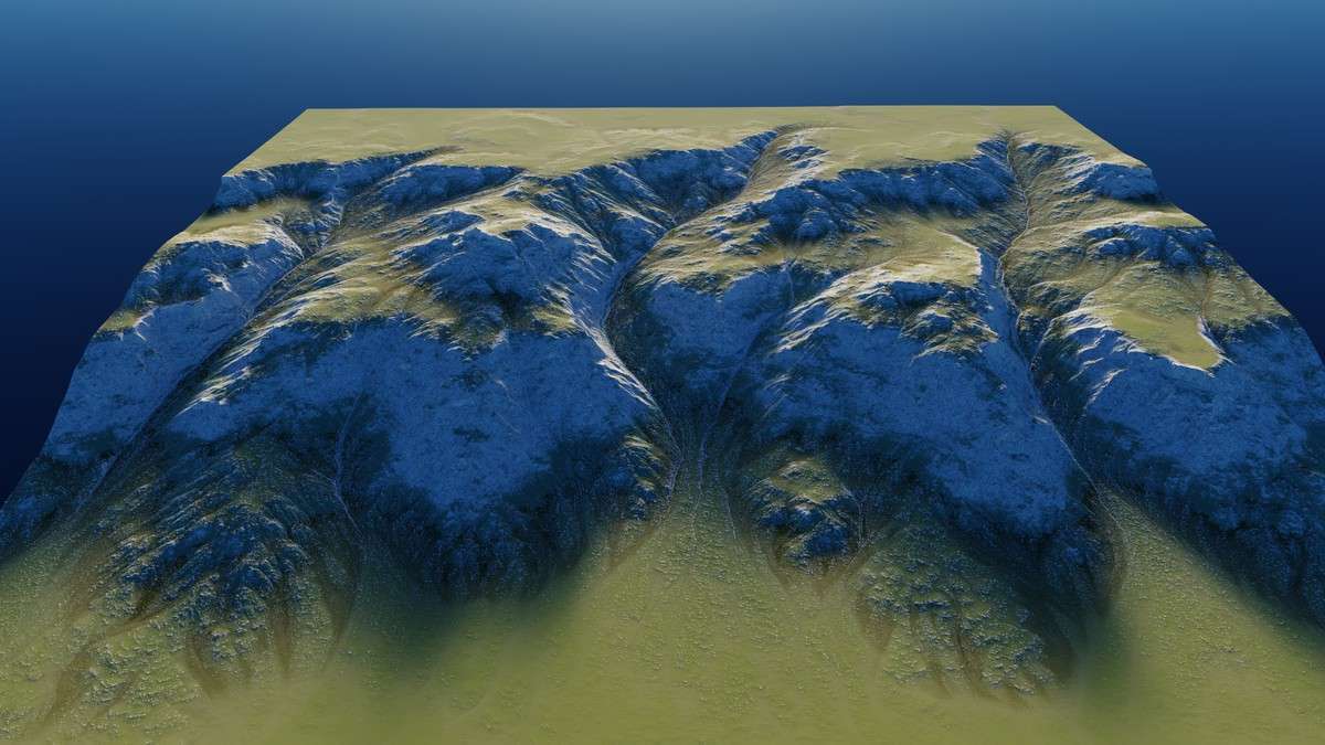 Ultimate StampIT! Collection – Heightmaps for Unity 6, MicroVerse, Gaia Terrain Screenshot {loop_index}