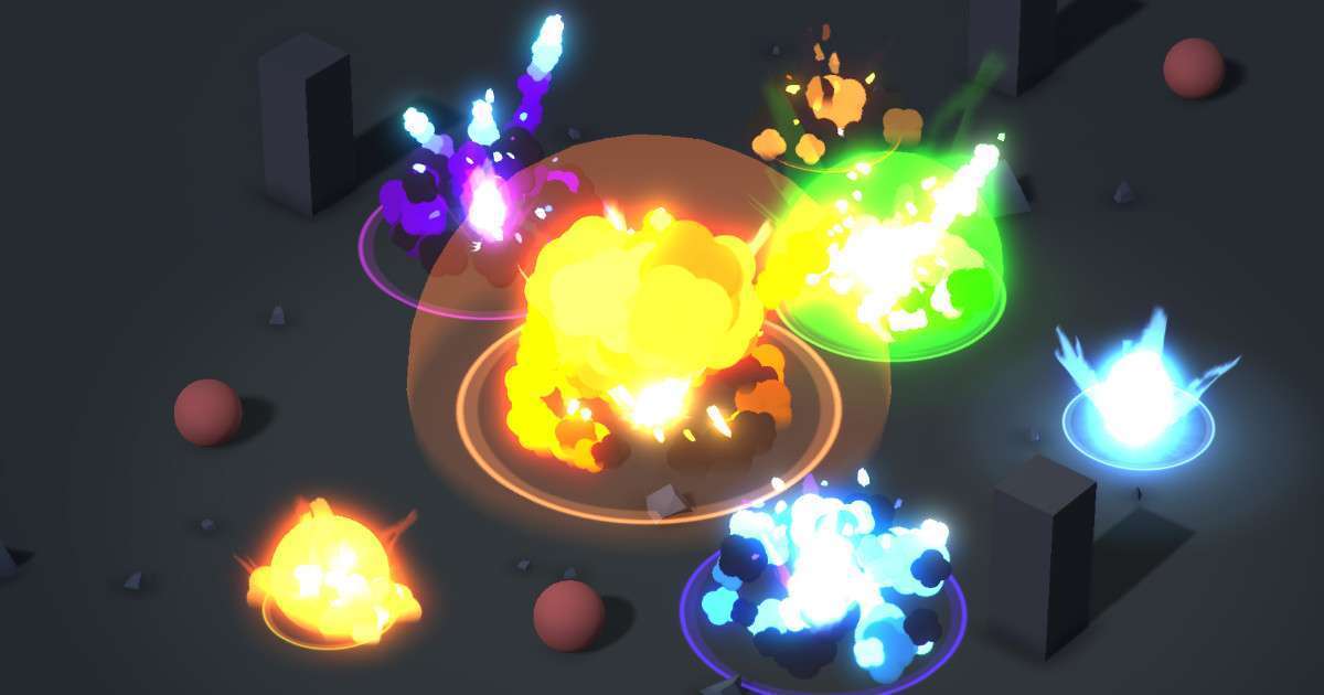 Stylized Explosion Pack 1 Screenshot {loop_index}
