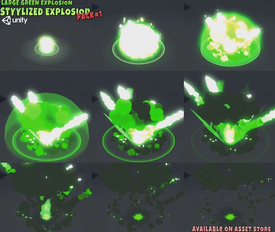 Stylized Explosion Pack 1 Screenshot {loop_index}
