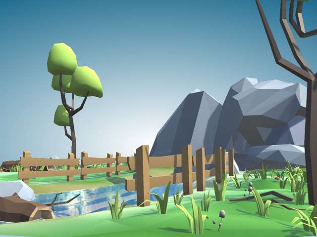 Water and Caustic Shaders Screenshot {loop_index}