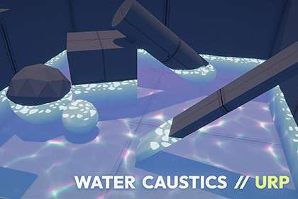 Water Caustics Effect for URP Free Download