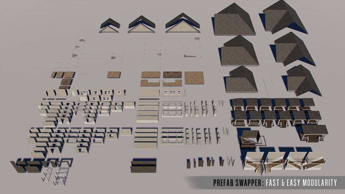 Atmospheric House (Modular) Screenshot {loop_index}