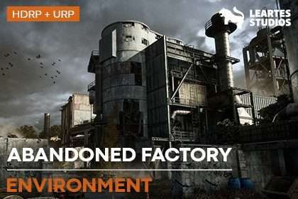 Abandoned Industrial Factory Environment Free Download