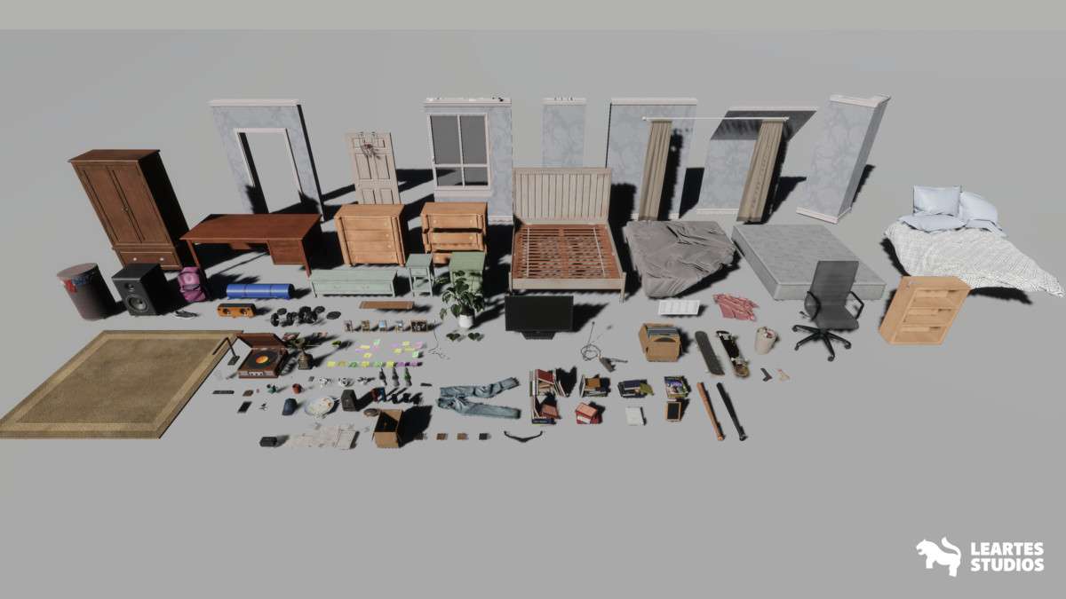 Will’s Room Environment, Dormitory Room Environment Screenshot {loop_index}