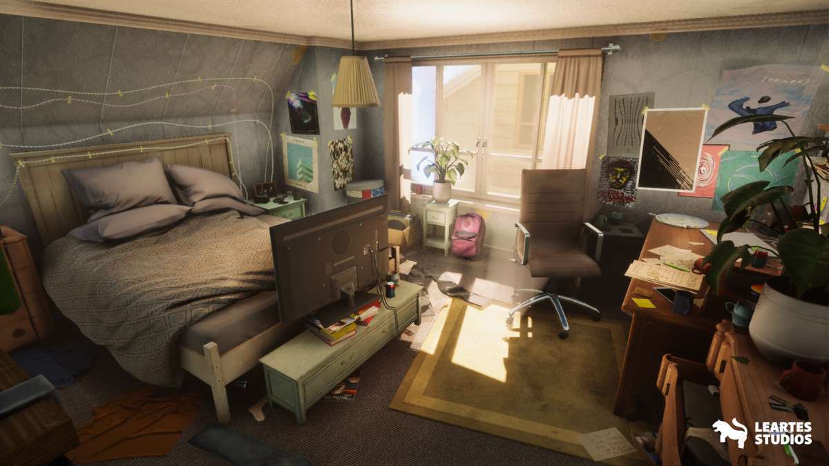 Will’s Room Environment, Dormitory Room Environment Screenshot {loop_index}