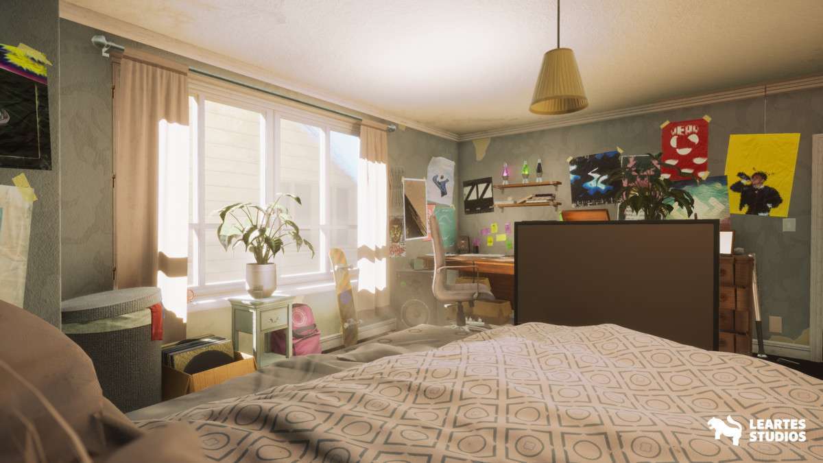 Will’s Room Environment, Dormitory Room Environment Screenshot {loop_index}
