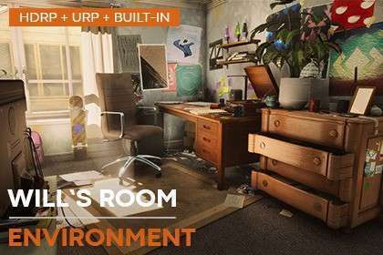 Will’s Room Environment, Dormitory Room Environment Free Download