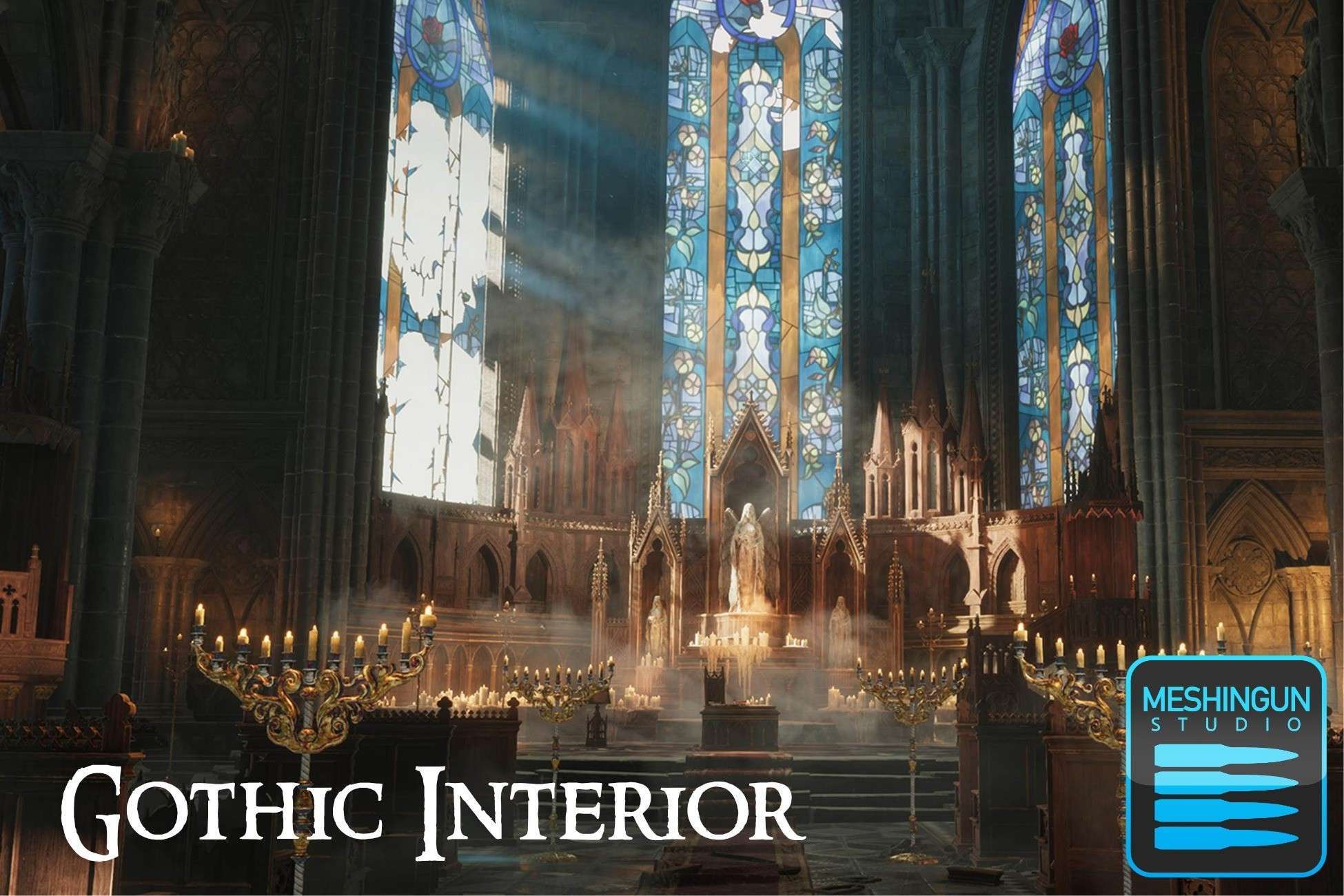 Gothic Interior Megapack Free Download