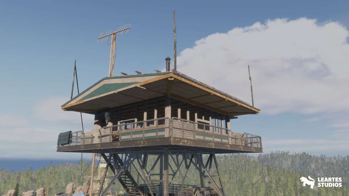 Fire Watch Tower Environment ( Nature , Mountains , Landscape ) Screenshot {loop_index}