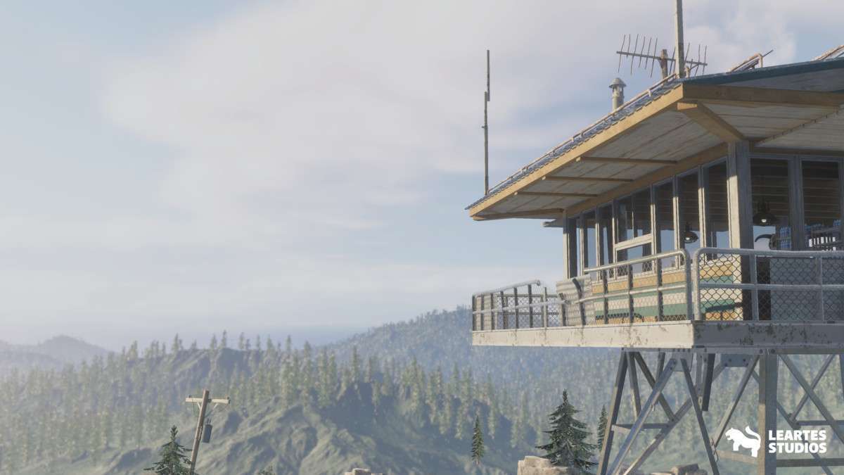 Fire Watch Tower Environment ( Nature , Mountains , Landscape ) Screenshot {loop_index}